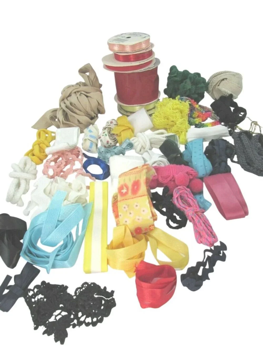 Lot Ribbon Trim Bias Tape Fringe Cord Seam Binding 33382 87 Yards